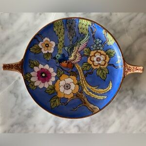 Hand painted Noritake Handled Dish Plate
